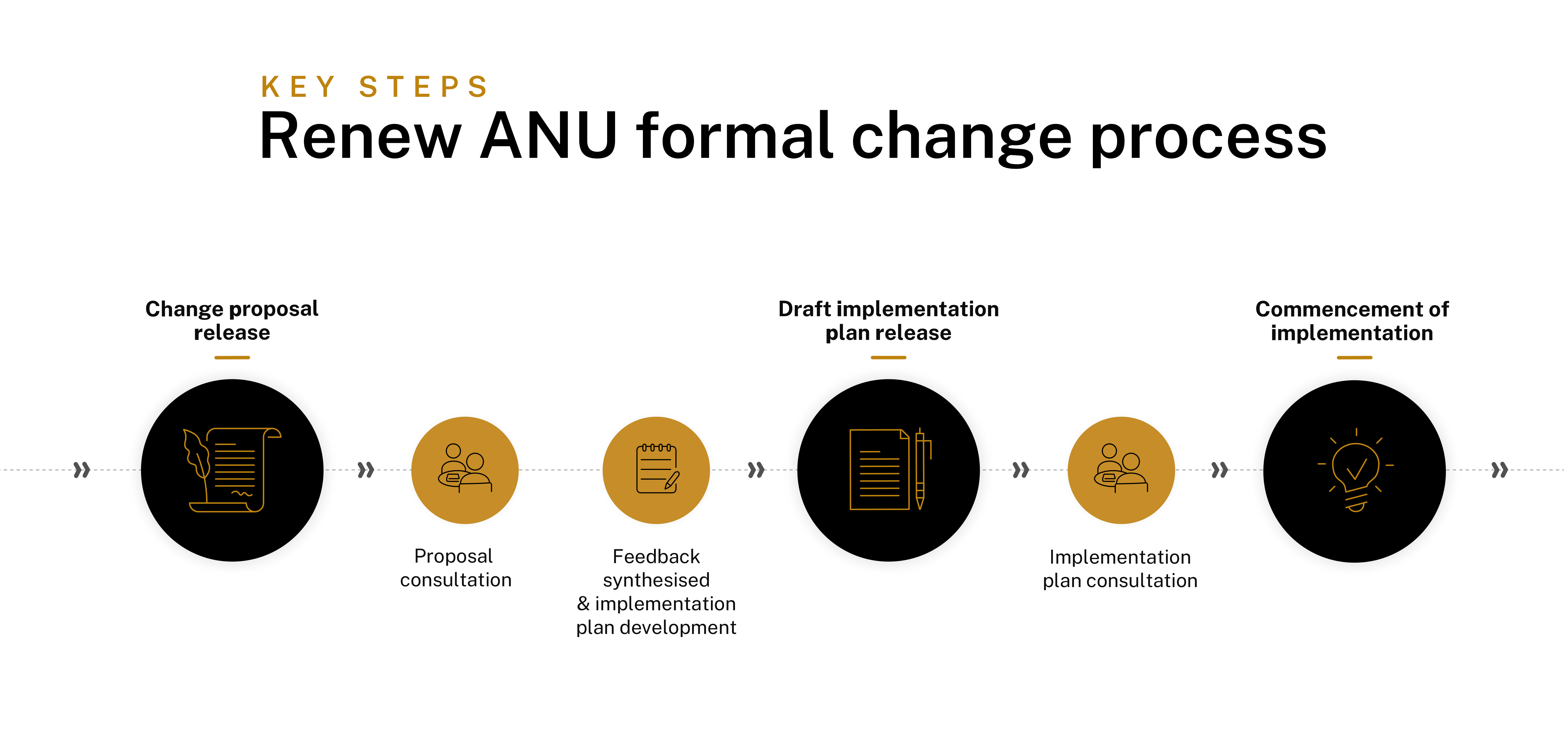 Renew ANU formal change process