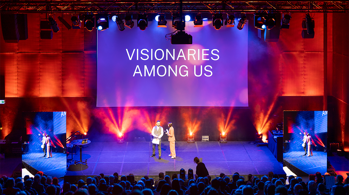 Visionaries Among Us session. Image: Jamie Kidston/ANU