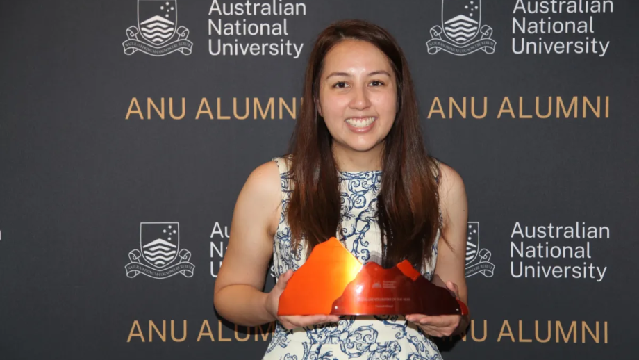 ANU Alumni Volunteer of the Year Hannah Wood