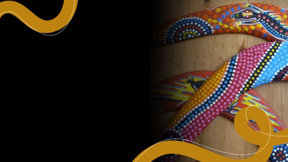 Paint a boomerang