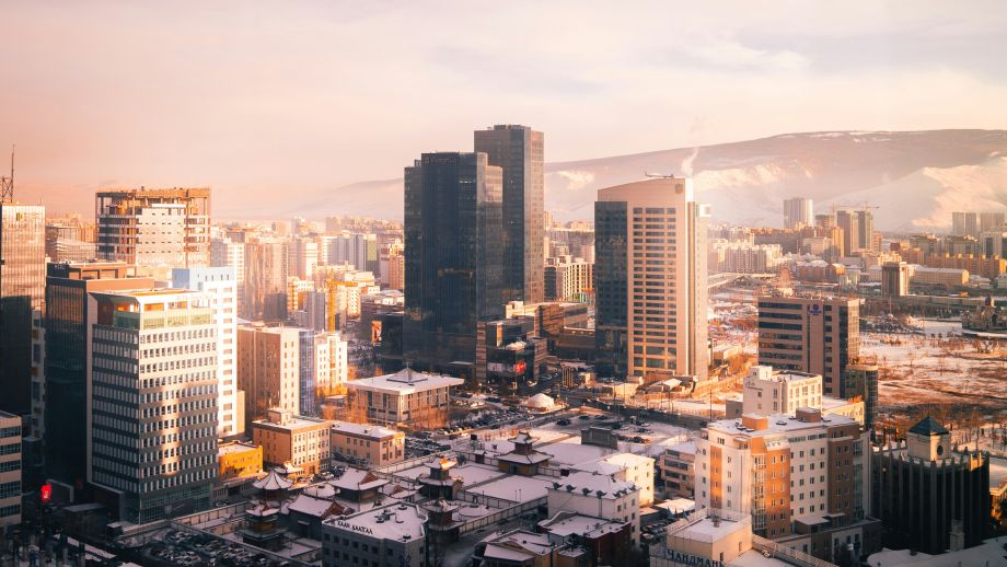 Pictured: Ulaanbaatar Skyline image