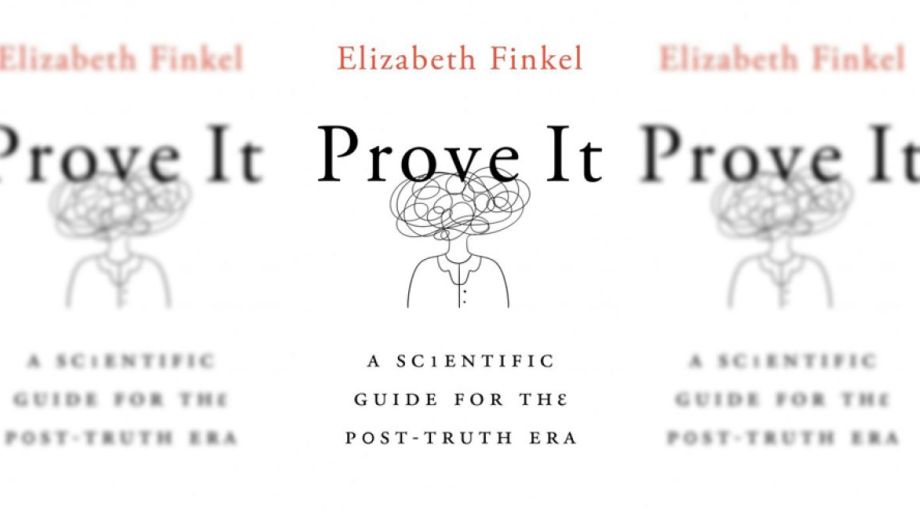 Prove it book cover by Elizabeth Finkel