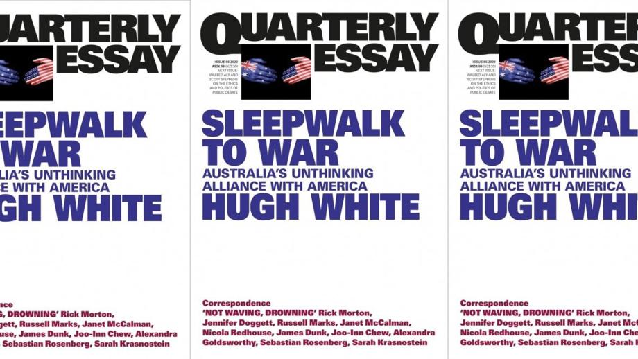 Sleepwalk to War by Hugh White