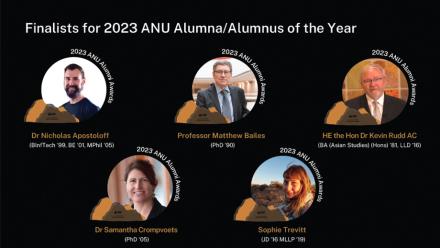 Finalists for 2023 ſ+¼Alumna/Alumnus of the Year
