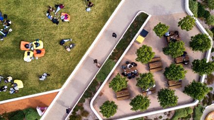 Kambri Precinct, ANU Campus Aerial