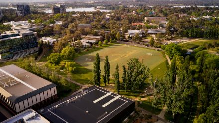 Fellows Oval, ANU.