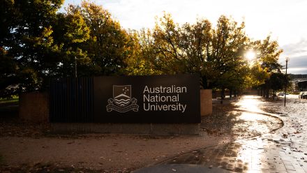 Image: campus after a storm. Photo credit: Tracey Nearmy/ANU.