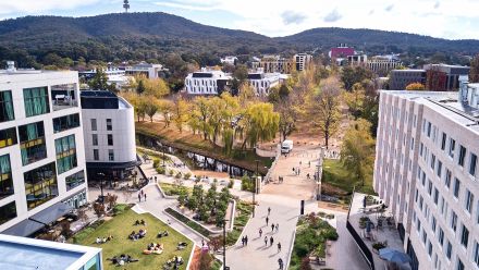 Image: ANU Campus, Kambri. Credit: ANU. 