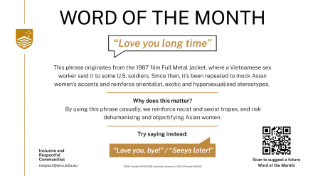 Word of the Month