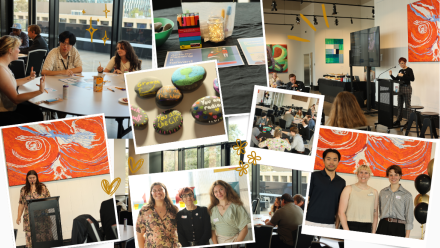 fye celebration picture collage