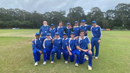 Image: ANUCC team that represented the ��������at the UniGames National T20 Cricket Championships in Queensland in 2025. Photo by the ��������Cricket Club