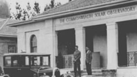 Commonwealth Solar Observatory, 1920s (ýapp Archives of Australia)