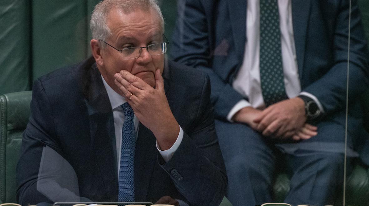 Prime Minister Scott Morrison. Image: Tracey Nearmy/ANU