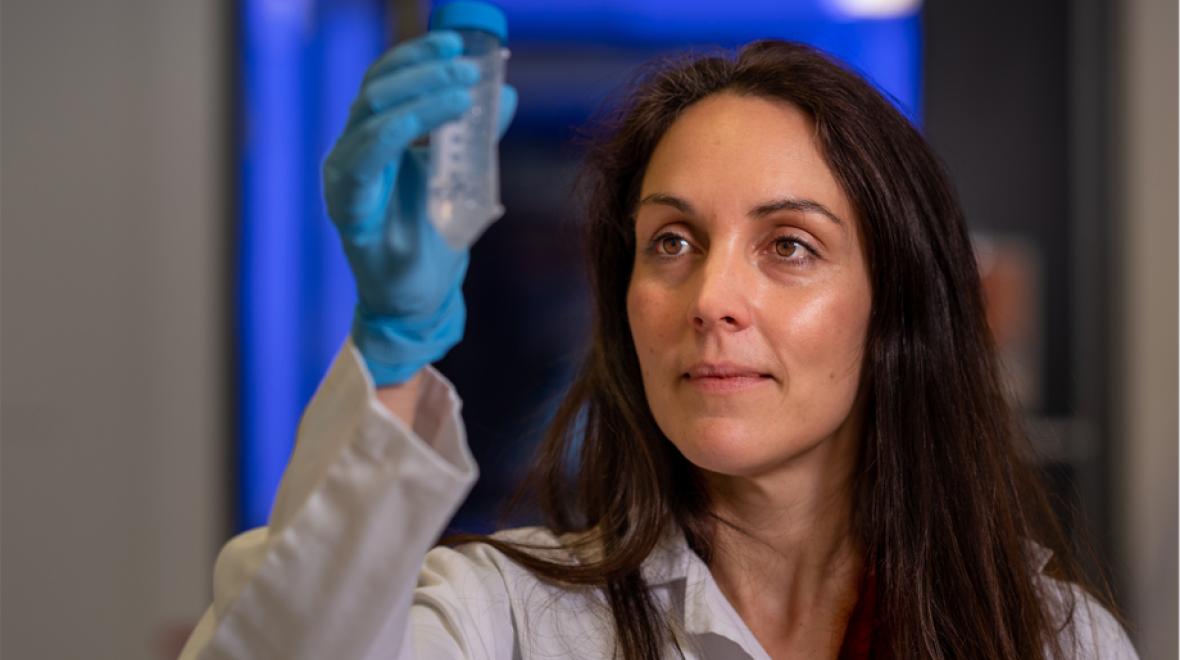 Dr Marian Burr at JCSMR. Photo: Jamie Kidston