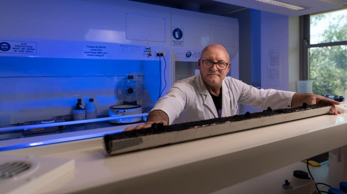 Professor Simon Haberle. Photo: Jamie Kidston/ANU
