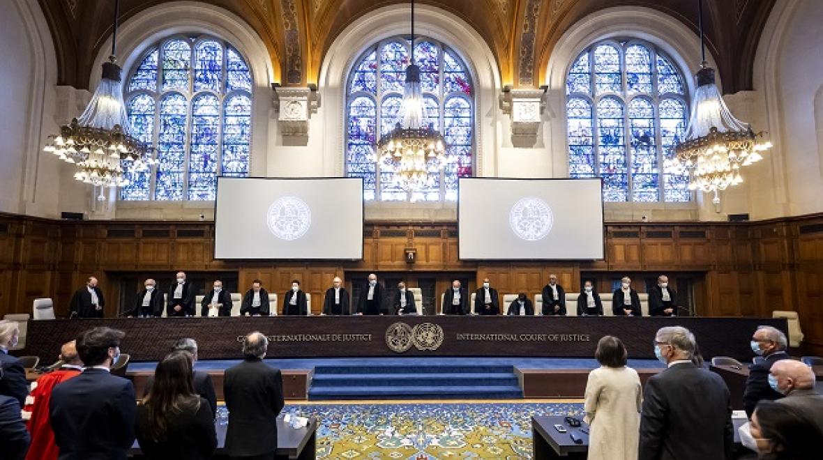 View of the ICJ courtroom on 1 Dec. 2022, from  https://www.icj-cij.org/sites/default/files/multimedia-galleries/20221201_chb/01.jpg , free to use for educational institutions.