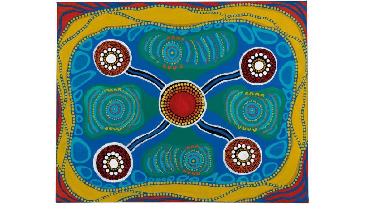 Mayi Kuwayu artwork by Krystal Hurst, 2017