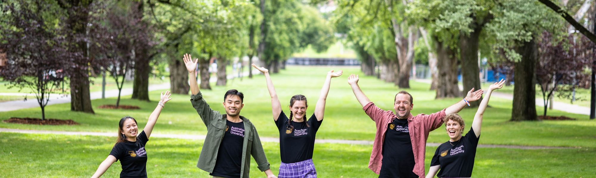 Students welcoming to Orientation day