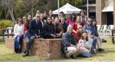 Kambri Scholars with The Gibbon Family and Aunty Anne Martin.