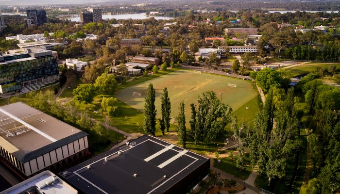 Fellows oval, ANU.