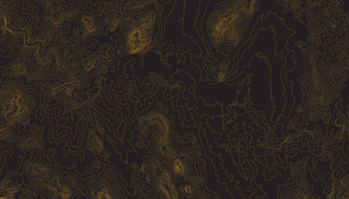 Topographical map of Canberra