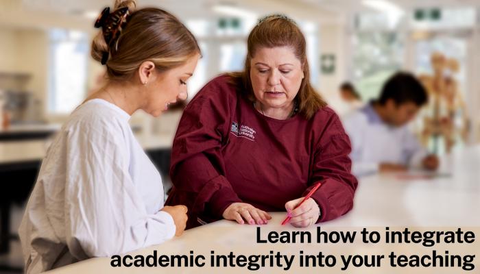 Learn how to integrate academic integrity into your teaching