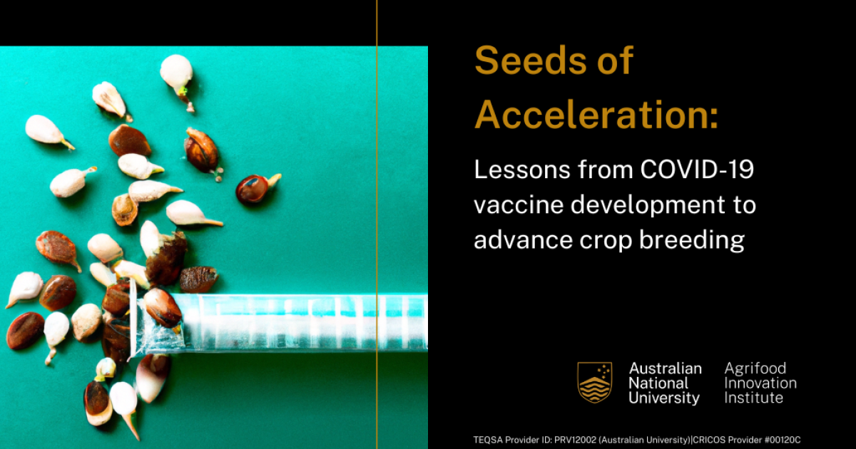 Seeds of acceleration: Lessons from COVID-19 vaccine development to ...
