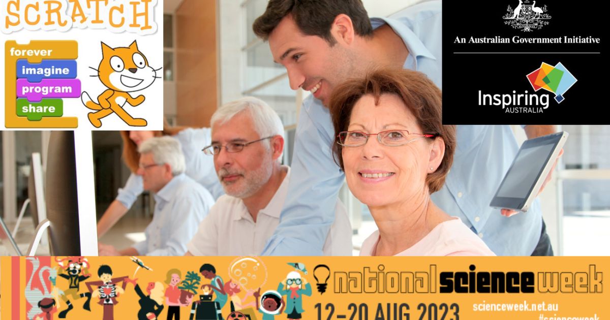 Creative computing for seniors workshop (using "Scratch") | Australian ...