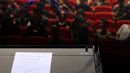 2025 ��������Commencement: New Student Address, at Llewellyn Hall, ��������