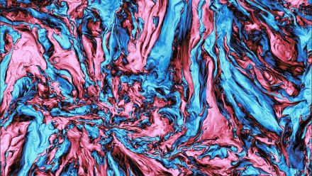 A 2D slice of the world's largest turbulence simulation.